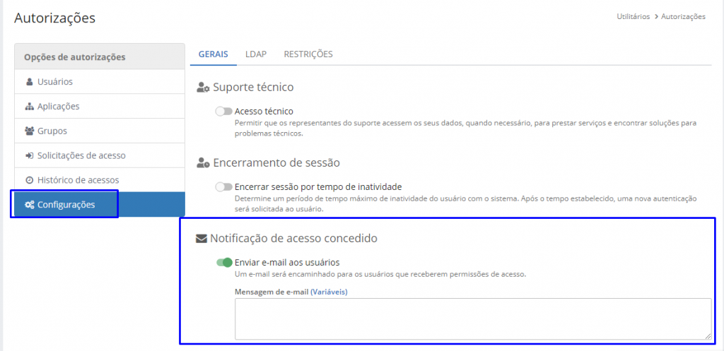 Usuários e Perfis - Explicando permissões padrões de acesso - Uoou  Solutions Plataforma de E-commerce