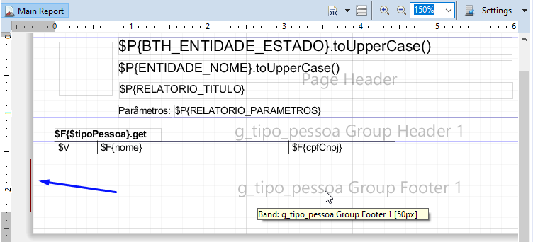 Configurando relatórios