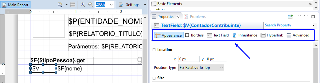 Configurando relatórios