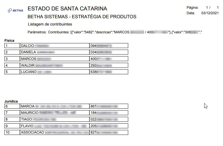 Configurando relatórios